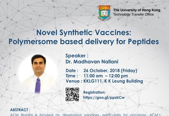 Novel Synthetic Vaccines: Polymersome based delivery for Peptides